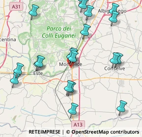 Mappa , 35043 Monselice PD, Italia (9.2575)