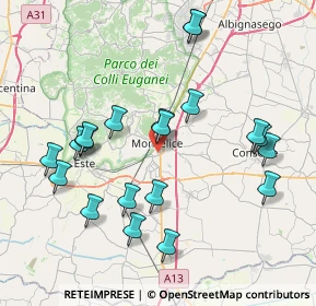 Mappa , 35043 Monselice PD, Italia (8.201)
