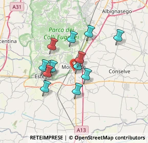 Mappa , 35043 Monselice PD, Italia (5.54538)