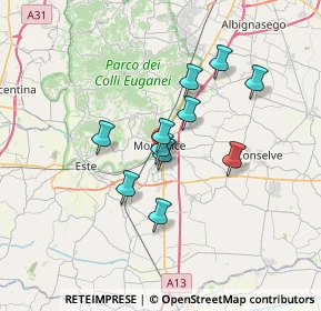 Mappa , 35043 Monselice PD, Italia (5.29364)