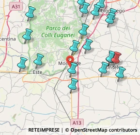 Mappa , 35043 Monselice PD, Italia (9.325)