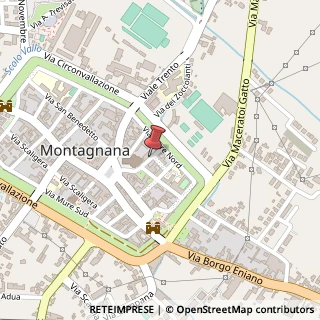 Mappa Via Berghetta, 3, 35044 Montagnana, Padova (Veneto)