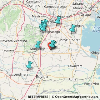 Mappa Via delle Ortensie, 35026 Conselve PD, Italia (11.28364)