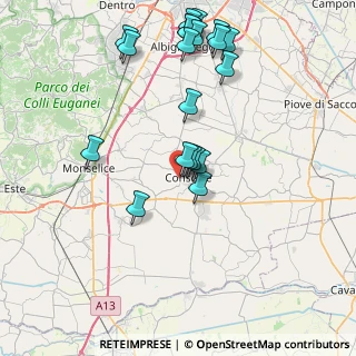 Mappa Via delle Ortensie, 35026 Conselve PD, Italia (8.5765)