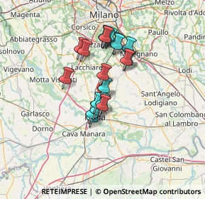 Mappa Via Porta Pescarina, 27010 San Genesio ed Uniti PV, Italia (10.441)