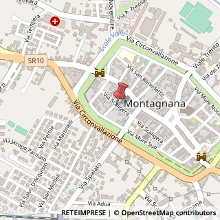 Mappa Via Scaligera, 31, 35044 Montagnana, Padova (Veneto)