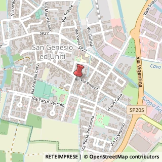 Mappa Via E. Fermi, 3, 27010 San Genesio ed Uniti, Pavia (Lombardia)