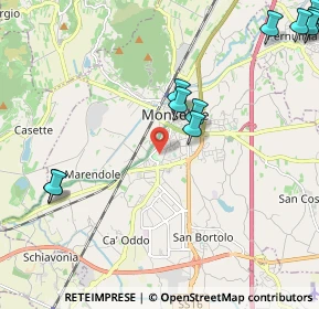 Mappa Via Vò de Buffi, 35043 Monselice PD, Italia (3.08615)