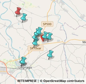 Mappa Via Ronchi, 37046 Minerbe VR, Italia (3.11273)