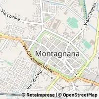 Mapa Montagnana