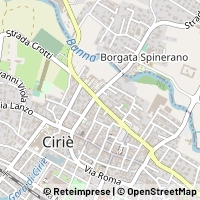 Map Ciriè