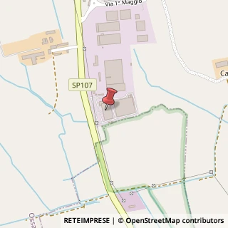 Mappa SP107, 7, 26816 Ossago Lodigiano, Lodi (Lombardia)
