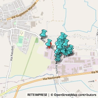 Mappa Viale dell' Industria, 37046 Minerbe VR, Italia (0.3)