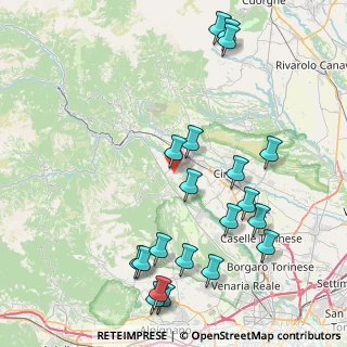 Mappa Strada Quarello, 10070 Villanova Canavese TO, Italia (9.7495)