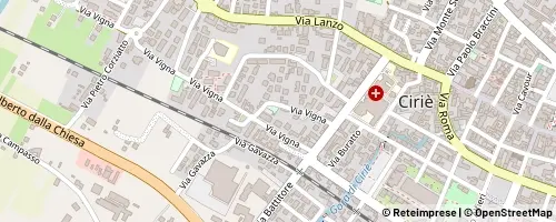 Mappa Ciriè