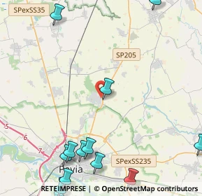 Mappa Via Padania, 27010 San Genesio ed Uniti PV, Italia (6.49615)