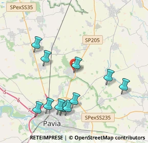 Mappa Via Padania, 27010 San Genesio ed Uniti PV, Italia (4.33455)