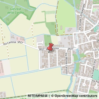 Mappa Via monte grappa 34, 27010 San Genesio ed Uniti, Pavia (Lombardia)