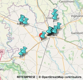 Mappa Via Alessandro Volta, 27030 Castello D'agogna PV, Italia (6.03625)