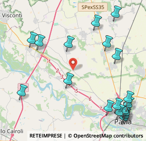 Mappa Via Divisa, 27020 Casottole PV, Italia (5.78833)