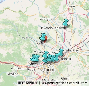 Mappa SP 19, 10070 San Francesco Al Campo TO, Italia (13.05267)