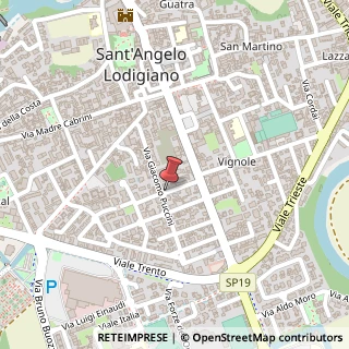 Mappa Via G. Puccini, 65, 26866 Sant'Angelo Lodigiano, Lodi (Lombardia)