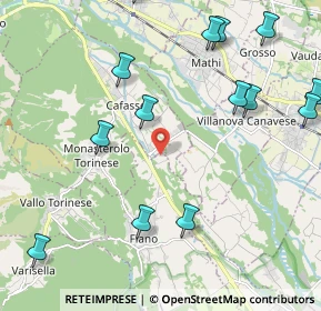 Mappa Via San Firmino, 10070 Fiano TO, Italia (2.64429)