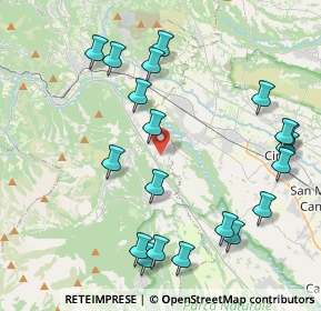 Mappa Via San Firmino, 10070 Fiano TO, Italia (4.7355)