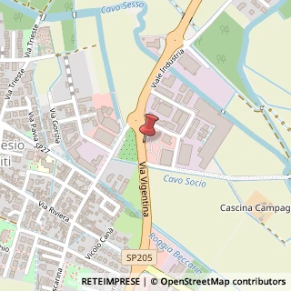 Mappa Via Vigentina, 2-4-6, 27010 San Genesio ed Uniti, Pavia (Lombardia)