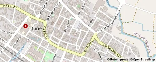 Mappa Ciriè