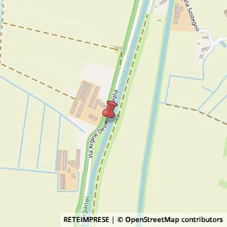 Mappa Via argine destro brancaglia 13/b, 35042 Este, Padova (Veneto)