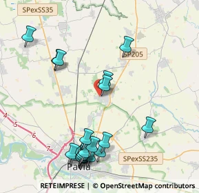 Mappa Via Certosa, 27010 San Genesio ed Uniti PV, Italia (4.7185)