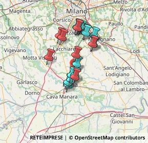 Mappa Via Certosa, 27010 San Genesio ed Uniti PV, Italia (10.3345)