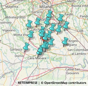 Mappa Via Certosa, 27010 San Genesio ed Uniti PV, Italia (9.833)
