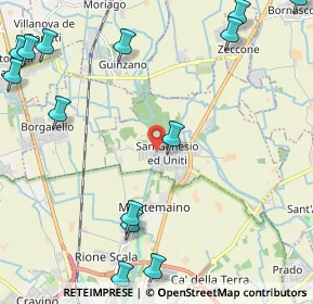 Mappa Via Certosa, 27010 San Genesio ed Uniti PV, Italia (3.12929)
