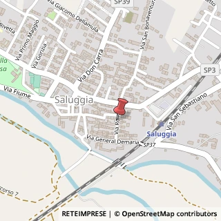Mappa Via Roma, 14, 13040 Saluggia, Vercelli (Piemonte)