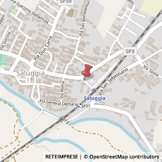 Mappa Via stazione 4, 13040 Saluggia, Vercelli (Piemonte)