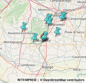 Mappa Via San Giacomo, 35043 Monselice PD, Italia (10.25818)