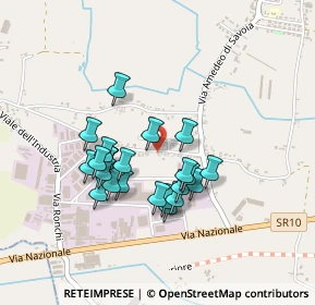 Mappa Via Luigi Piccoli, 37046 Minerbe VR, Italia (0.368)