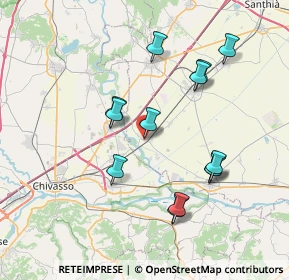 Mappa Via Don Rampella, 13040 Saluggia VC, Italia (7.20692)