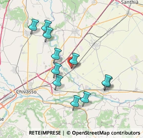 Mappa Via Don Rampella, 13040 Saluggia VC, Italia (7.13636)