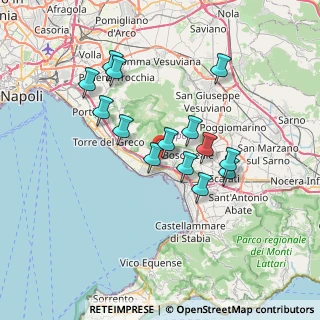 Mappa Via Nuova Cirillo, 80040 Trecase NA, Italia (6.64857)