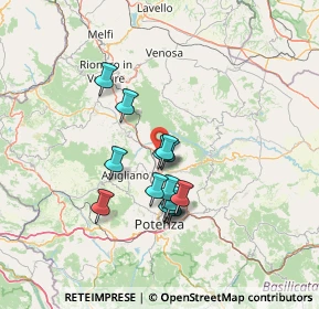 Mappa Via Sicilia, 85016 Pietragalla PZ, Italia (11.69357)