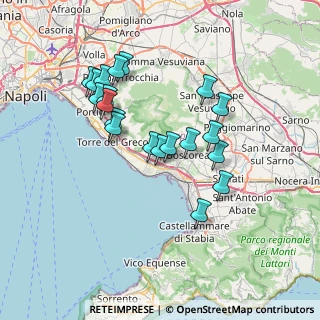 Mappa Via Casa Cirillo, 80040 Trecase NA, Italia (7.054)