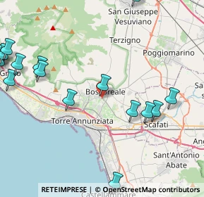 Mappa Via Pompei, 80041 Boscoreale NA, Italia (6.46611)