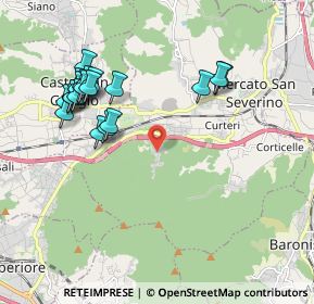 Mappa Via Demanio Guarano, 84085 Mercato San Severino SA, Italia (2.25)