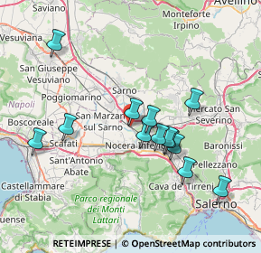 Mappa SP106, 84014 Nocera Inferiore SA, Italia (7.42154)