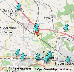 Mappa SP106, 84014 Nocera Inferiore SA, Italia (2.87538)