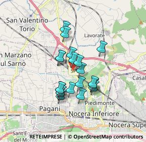 Mappa SP106, 84014 Nocera Inferiore SA, Italia (1.3825)