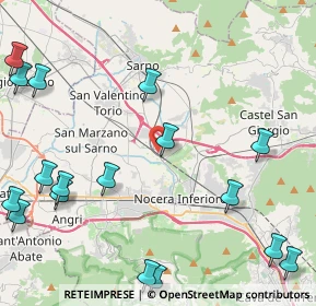 Mappa SP106, 84014 Nocera Inferiore SA, Italia (6.51529)